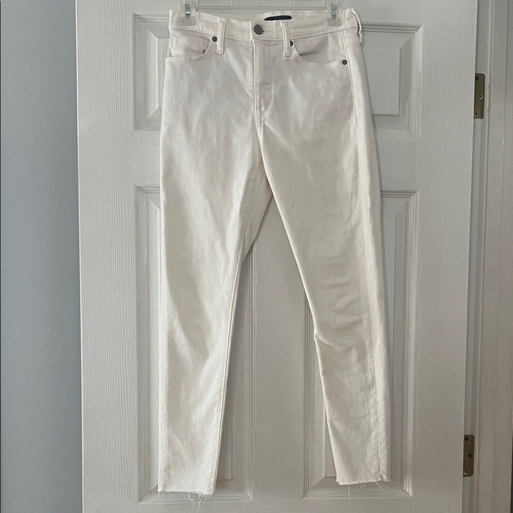 Banana Republic Factory Women's Off-White Skinny Jeans